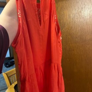 Orange shirt size medium cute summer shirt